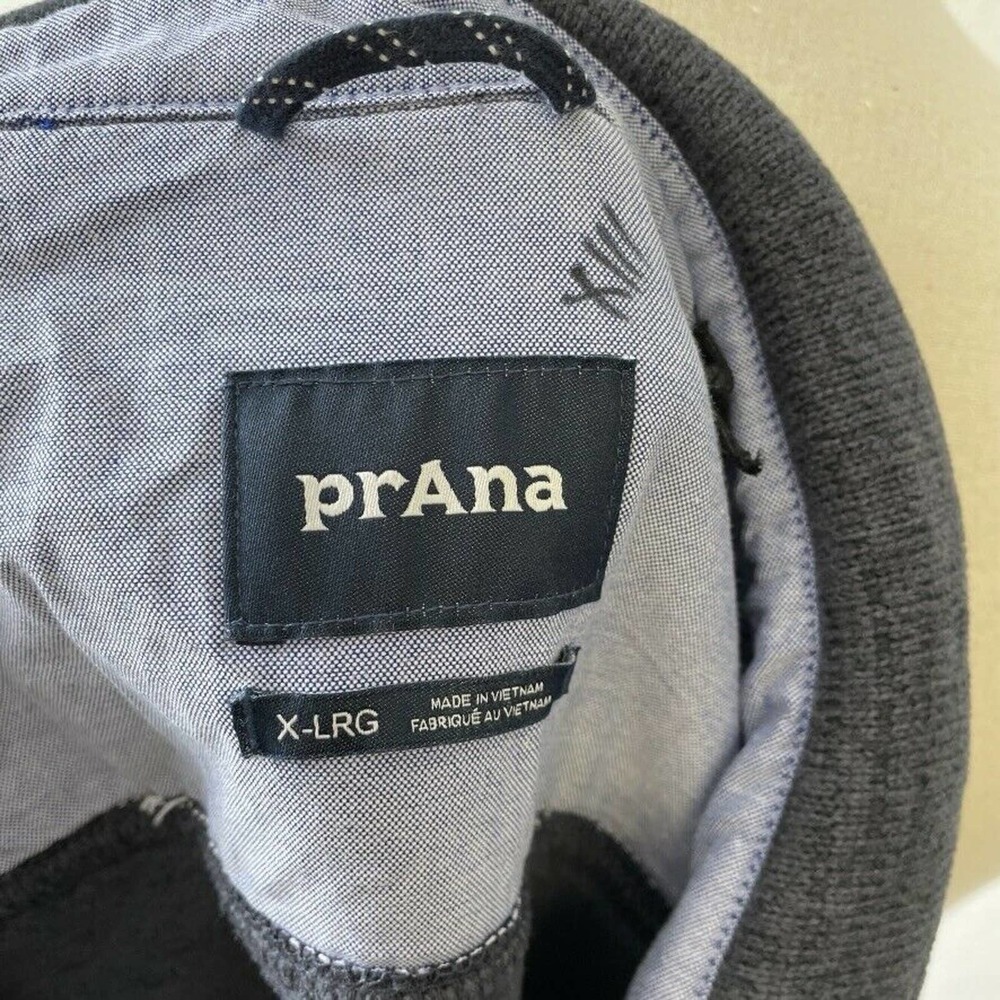 Prana Gray Lightweight Shirt Jacket View 6